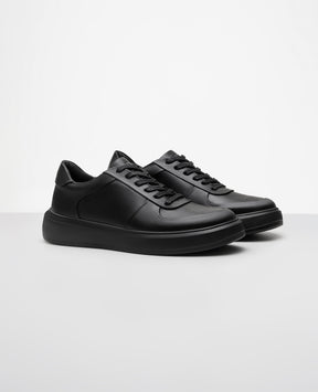 Tênis de Couro All Black 911