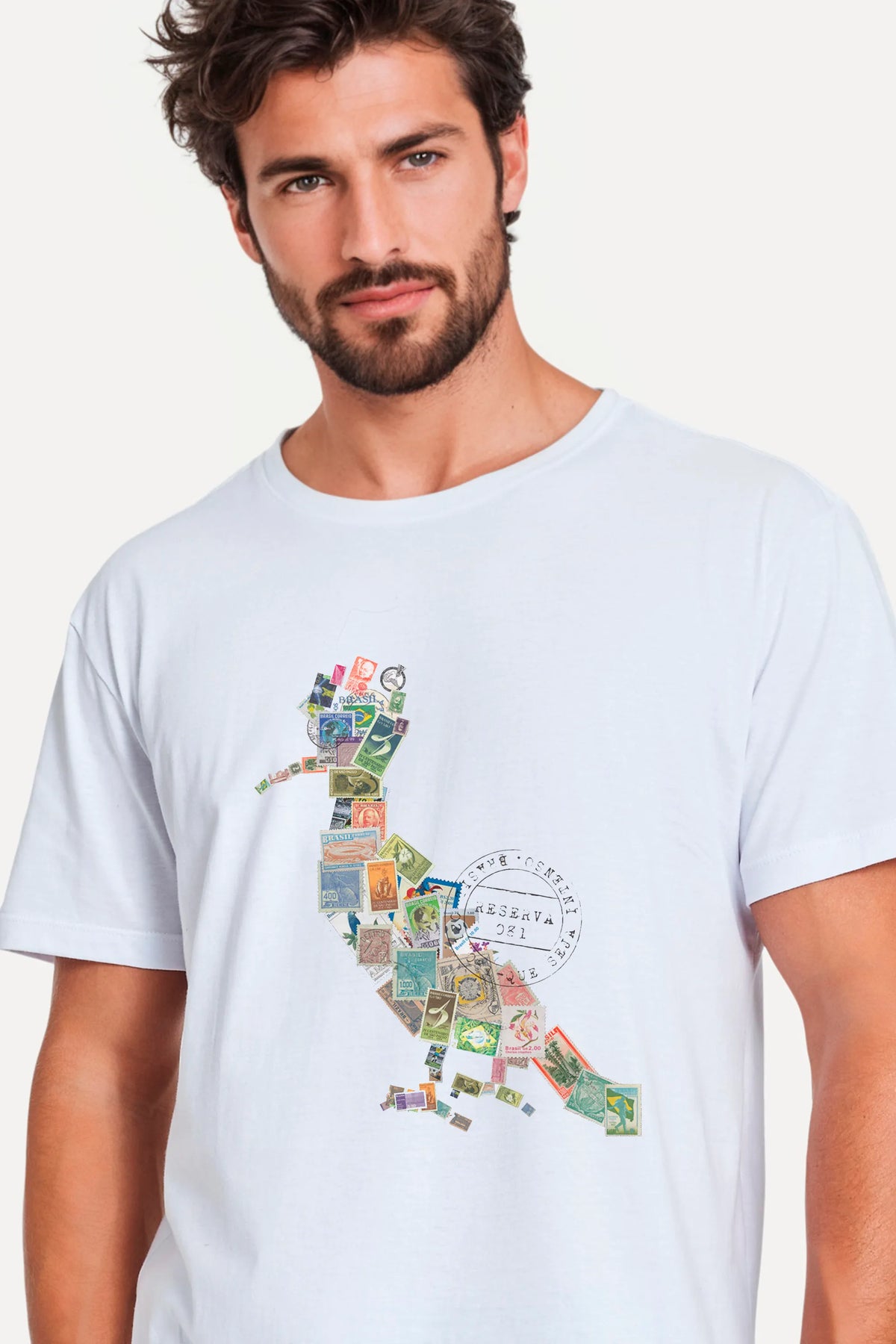 camiseta pica-pau selo