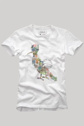 camiseta pica-pau selo