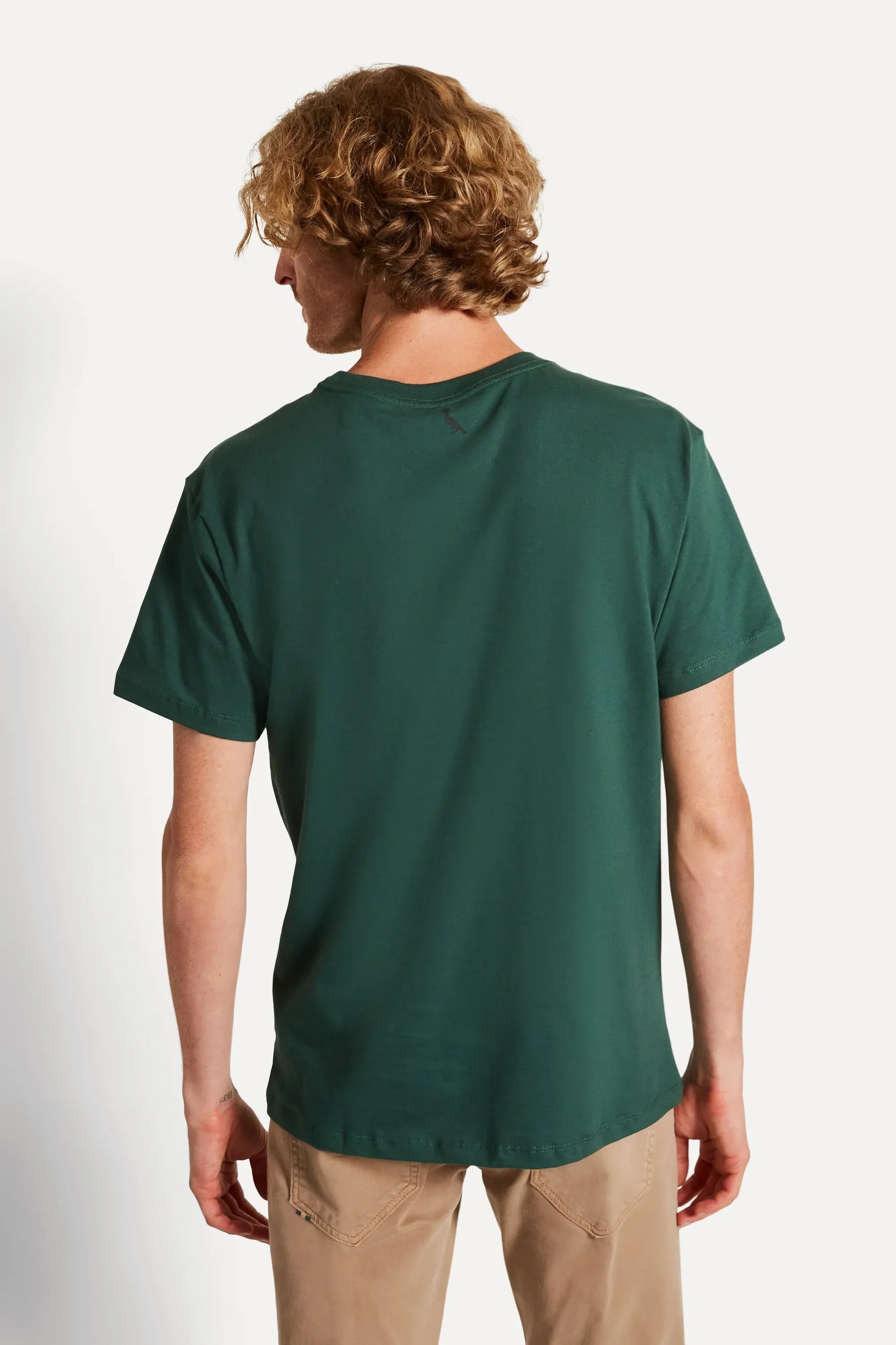 camiseta pica-pau cerveja - Azul
