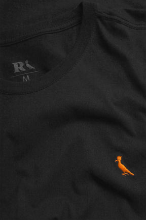 camiseta pica pau bordado glow - Preto