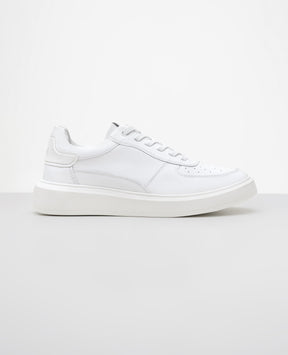 Tênis de Couro Branco Carrera