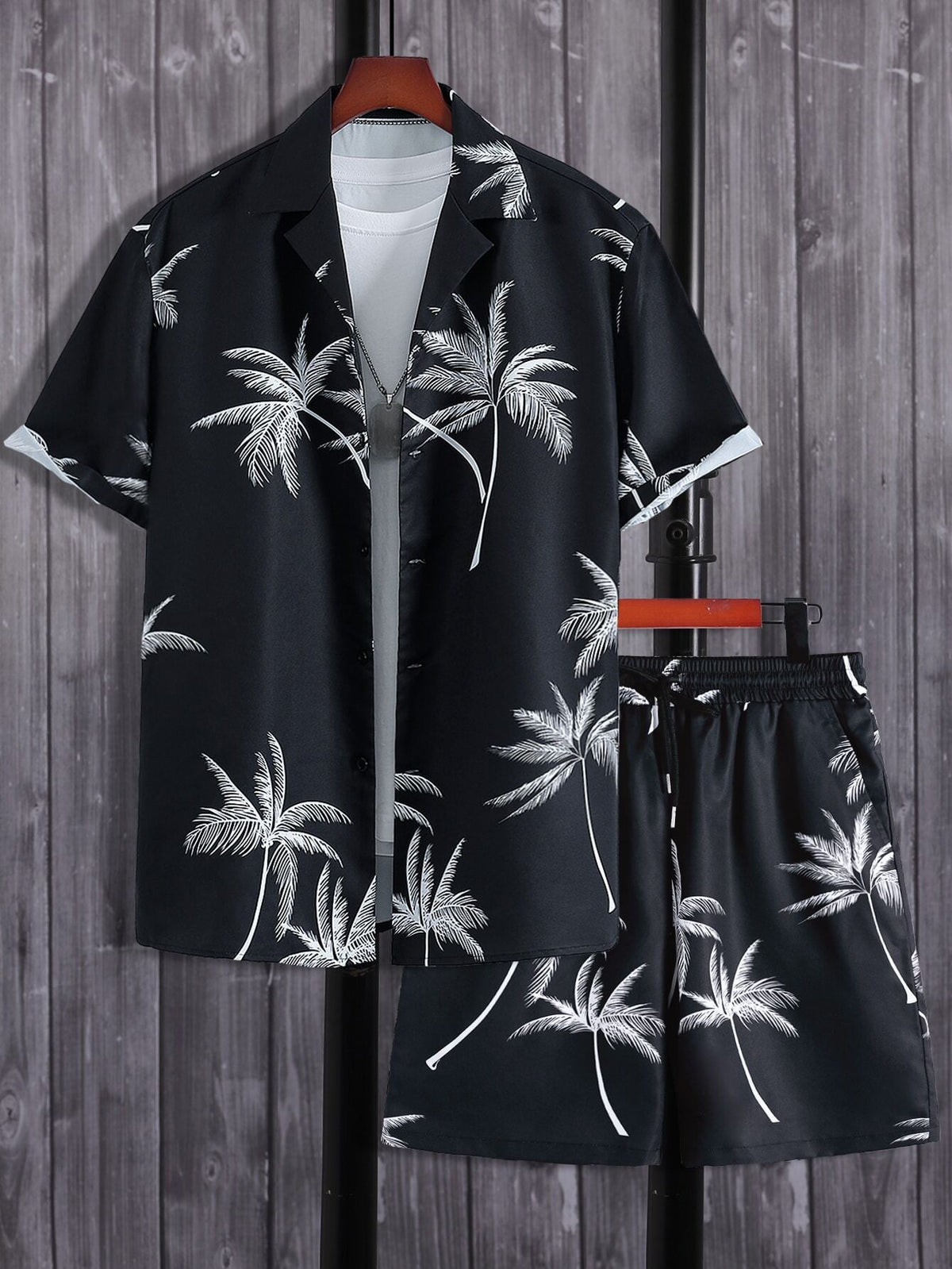 Conjunto Masculino Mais Praia Preto