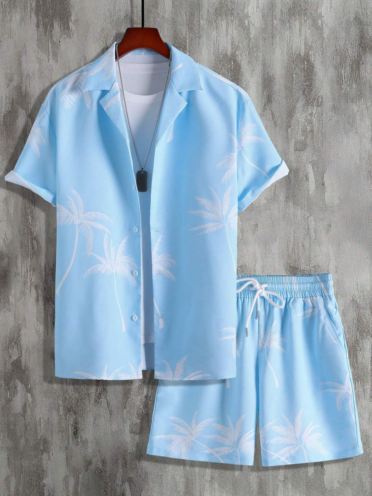 Conjunto Masculino Mais Praia Azul bebê