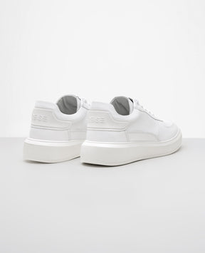 Tênis de Couro Branco Carrera