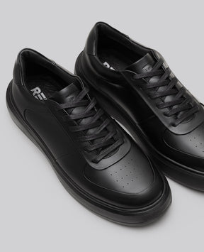Tênis de Couro All Black 911