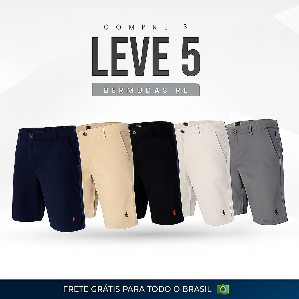 |Combo 5| Bermudas Sarja RL