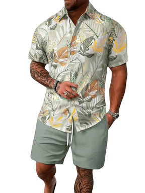 Conjunto Masculino Mar Tropical