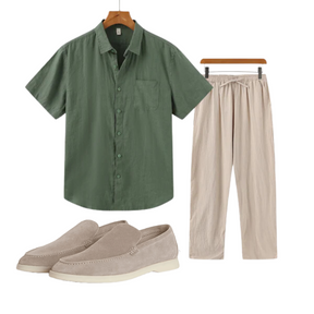 Estilo Old Money Masculino- 3 Peças- Versão Veneza