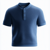 Camisa Polo Malha Franfurt Blue