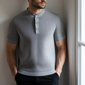 Camisa  Polo Malha Franfurt Gray