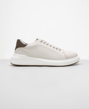 Tênis de Couro Off White RS6 GT