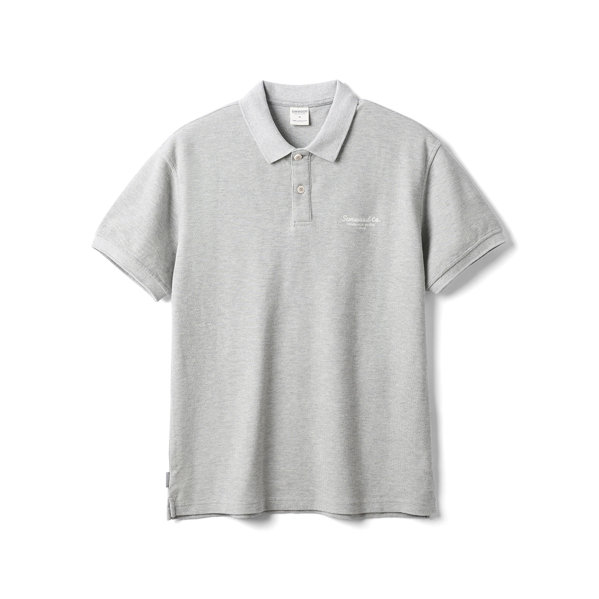 Camisa Masculina Polo Essential Moretti Cinza
