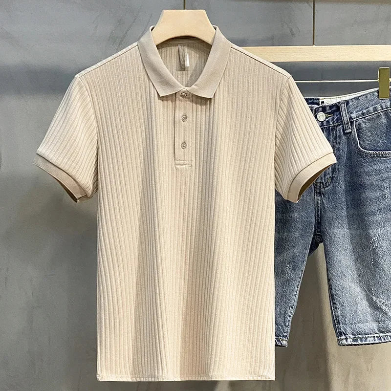 Camisa Polo Texturizada Relux