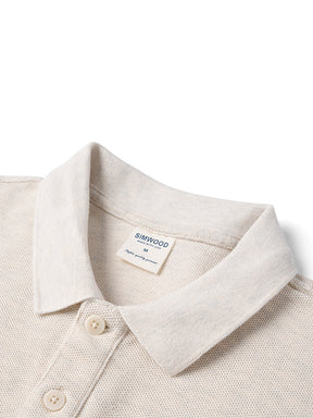 Camisa Masculina Polo Essential Moretti Bege