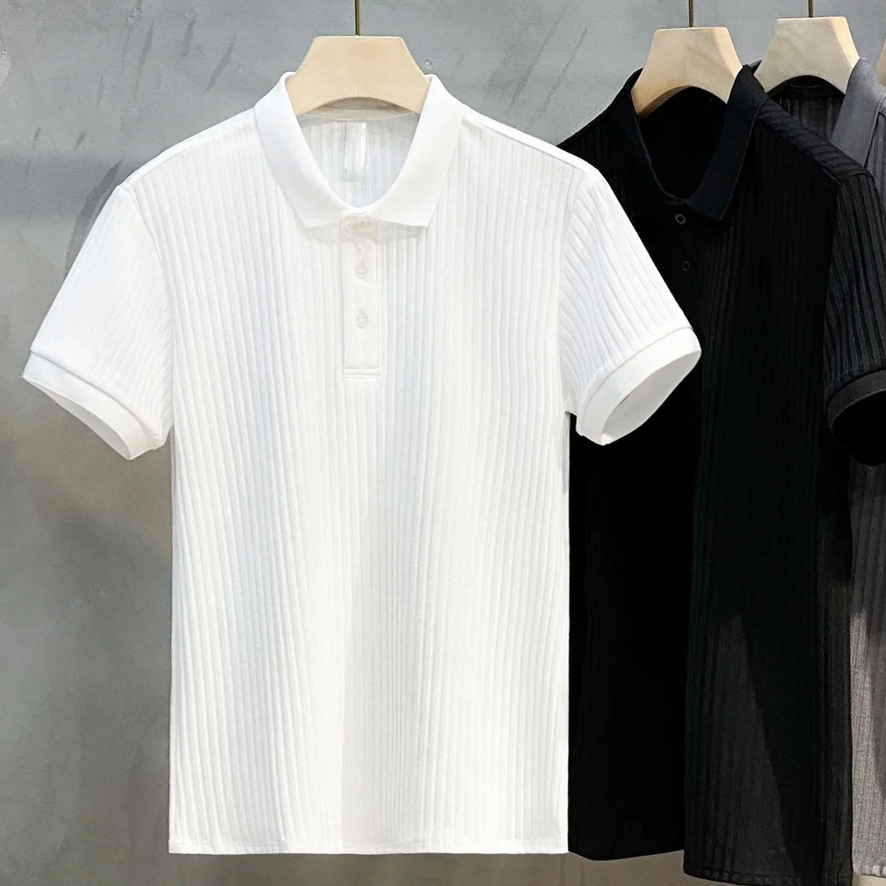 Camisa Polo Texturizada Relux
