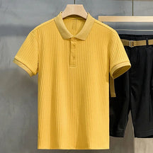 Camisa Polo Texturizada Relux