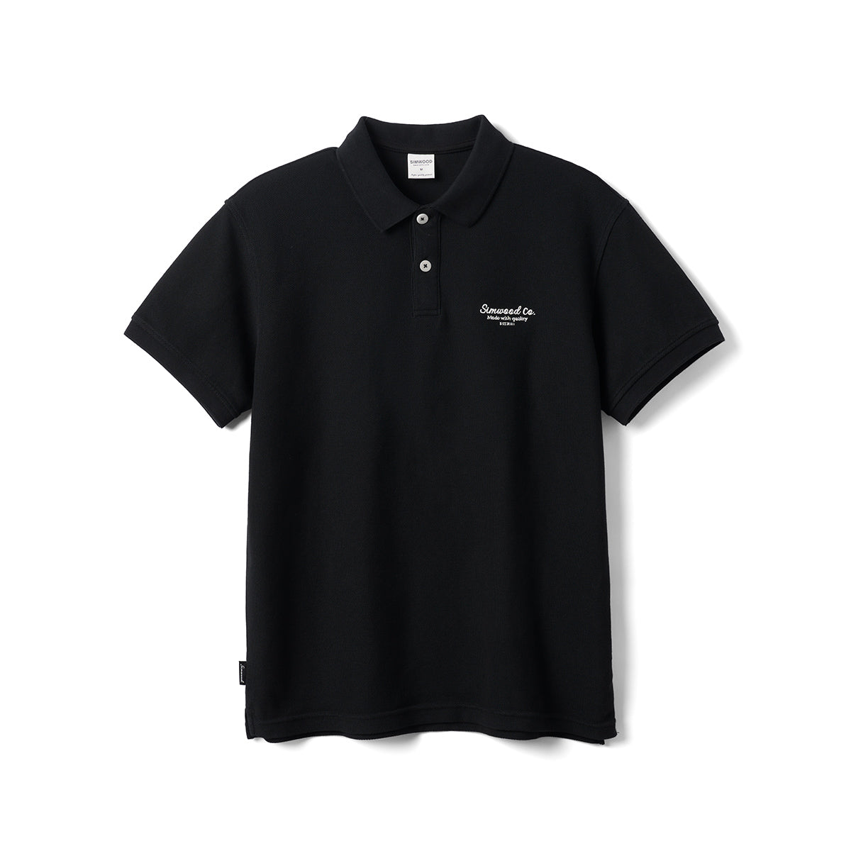 Camisa Masculina Polo Essential Moretti Preta