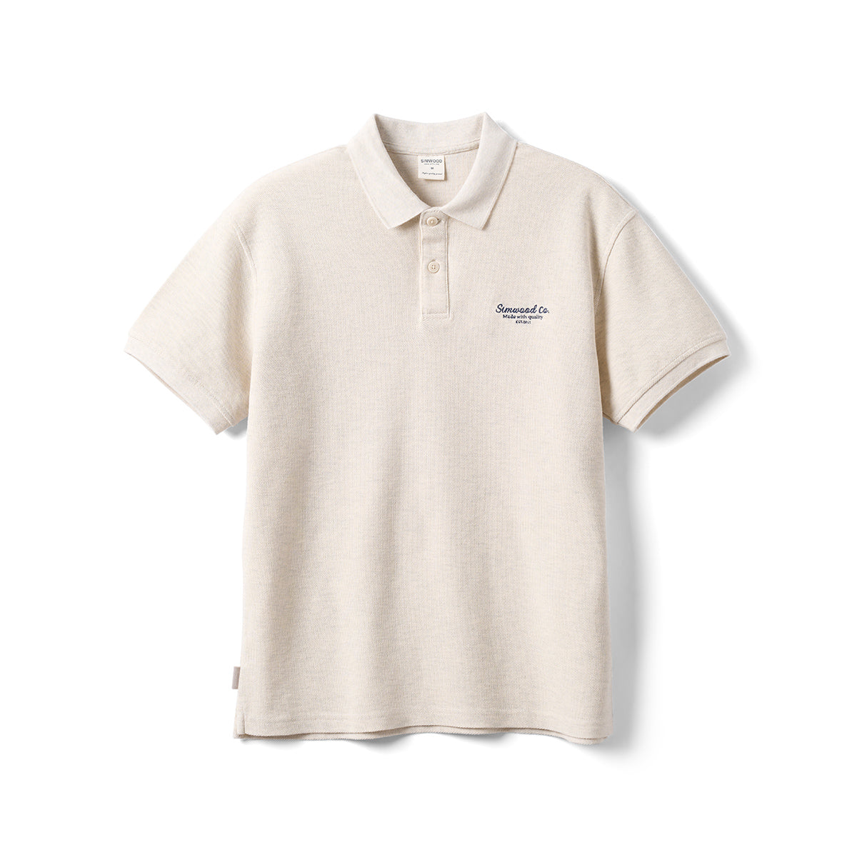 Camisa Masculina Polo Essential Moretti Bege