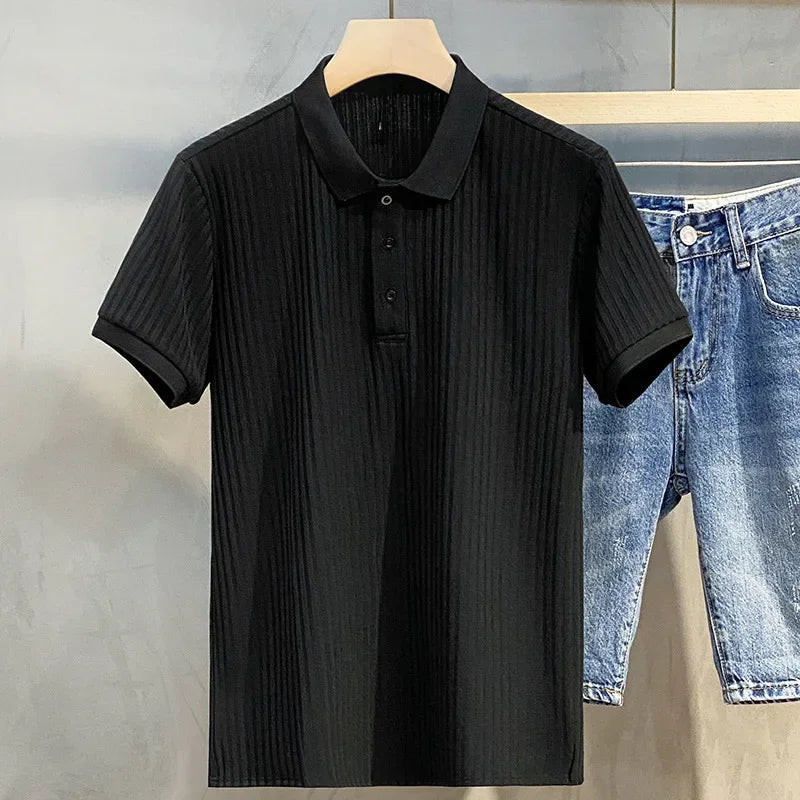 Camisa Polo Texturizada Relux