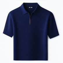 Camisa Polo Malha Francesa Gray