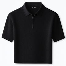 Camisa Polo Malha Francesa Gray