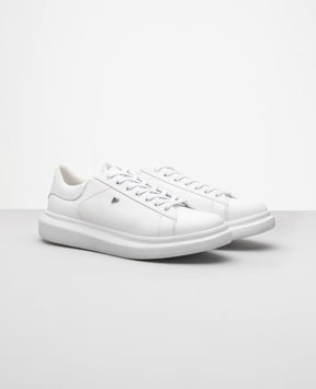 Tênis de Couro Branco Masculino RS3