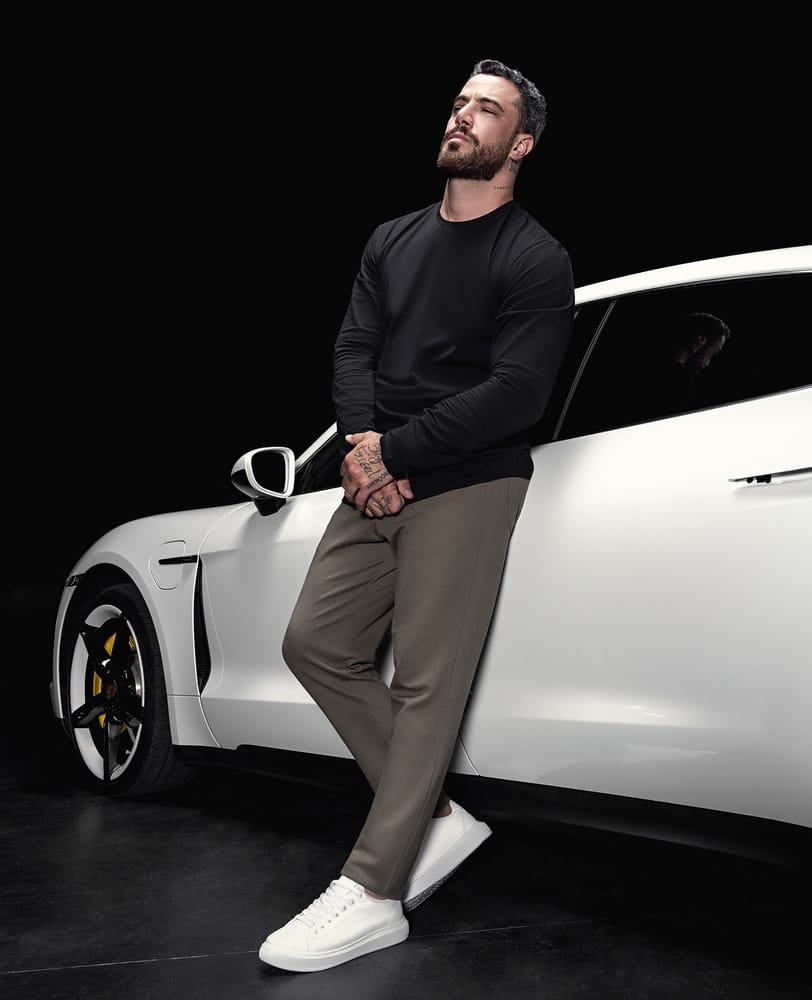 Tênis de Couro Branco RS6
