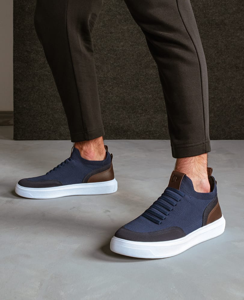 Tênis Azul Marinho RS Knit